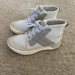 Sorel White High-Top Sneakers